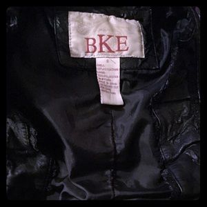BKE faux leather jacket size small